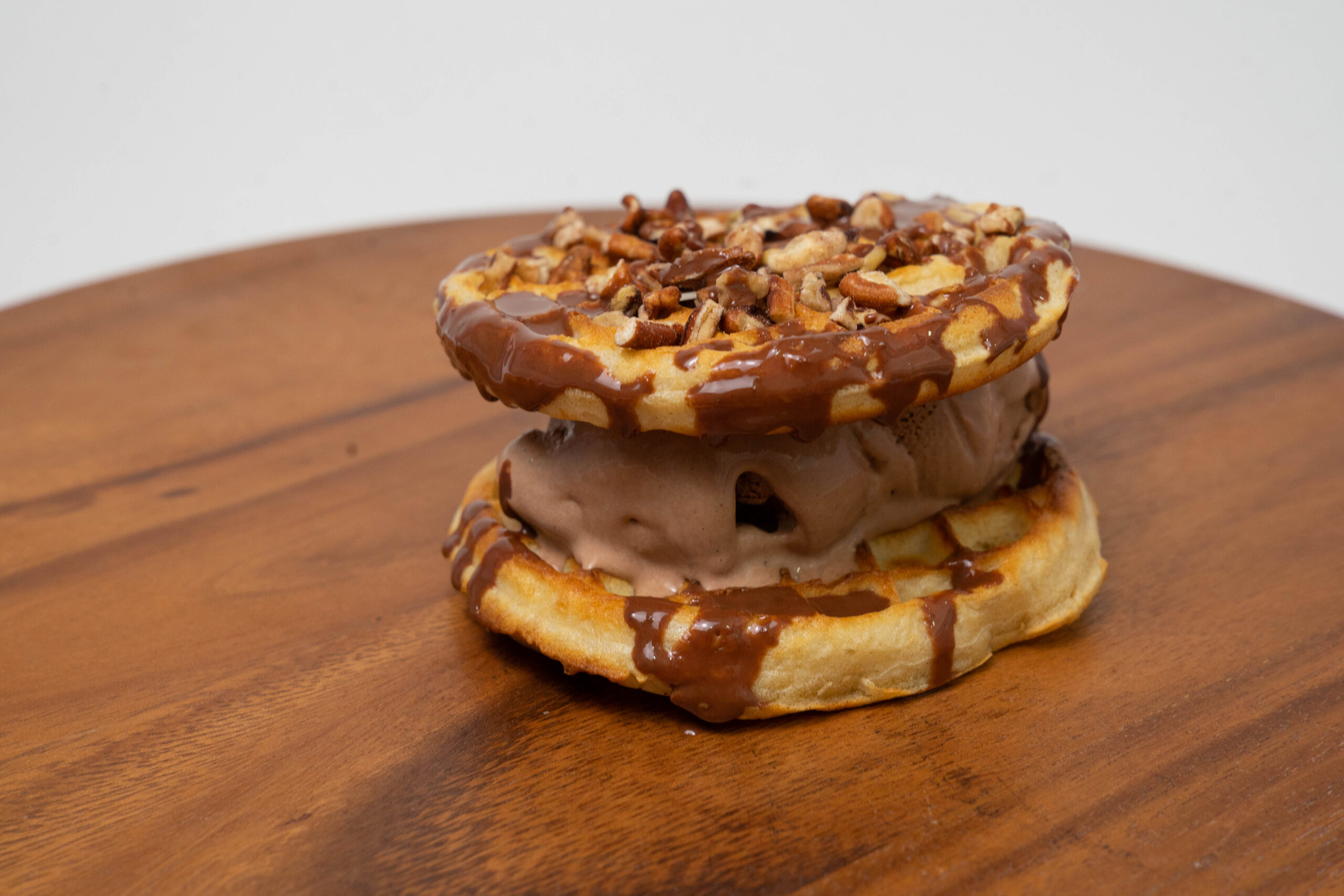 Waffles con Nieve