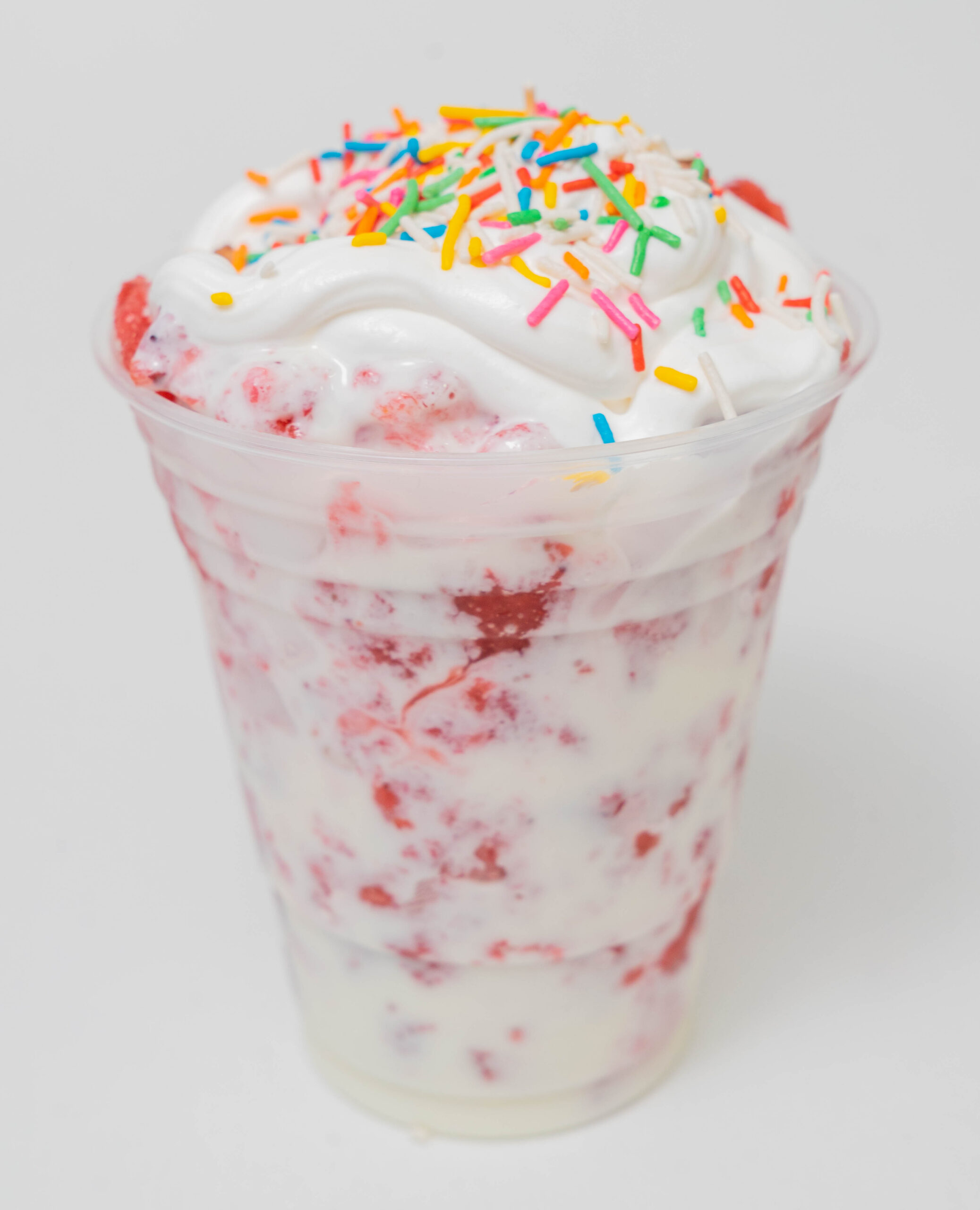 Fresas Congeladas con Crema